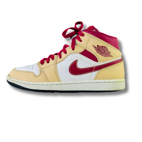 AIR JORDAN 1 MID CARDINAL RED