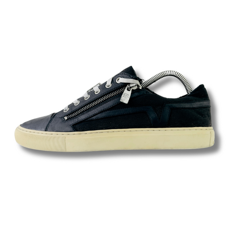 VERSACE LOW TOP SIDE ZIP