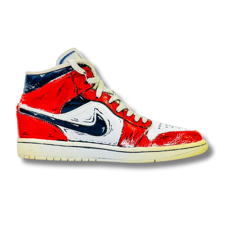 NIKE AIR JORDAN 1 CHICAGO COMIC STYLE - Kicksterr