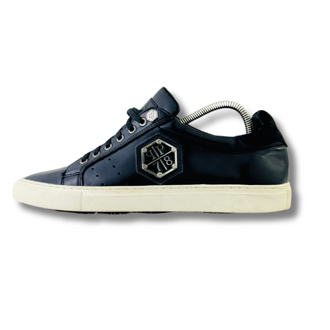 PHILLIP PLEIN LEATHER LOW TOP