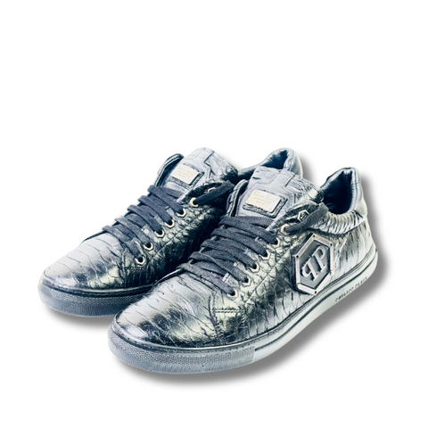 PHILLIP PLEIN PYTHON SKIN LEATHER