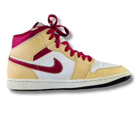 AIR JORDAN 1 MID CARDINAL RED