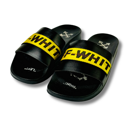 OFF WHITE SLIDE - Kicksterr