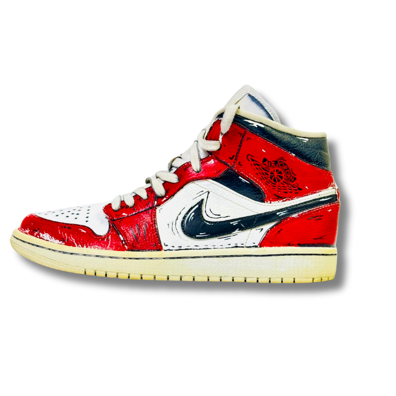 NIKE AIR JORDAN 1 CHICAGO COMIC STYLE - Kicksterr