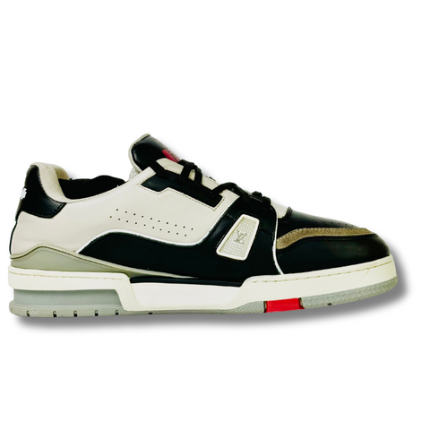 LOUIS VUITTION TRAINER LOW BLACK - Kicksterr