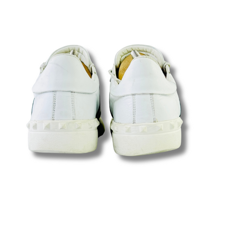 VALENTINO GARAVANI WHITE OPEN SNEAKER