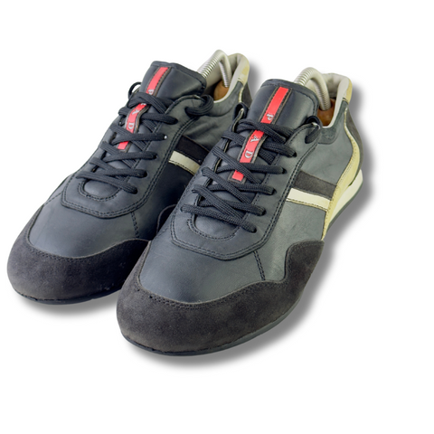 PRADA SPORTS BLACK LEATHER