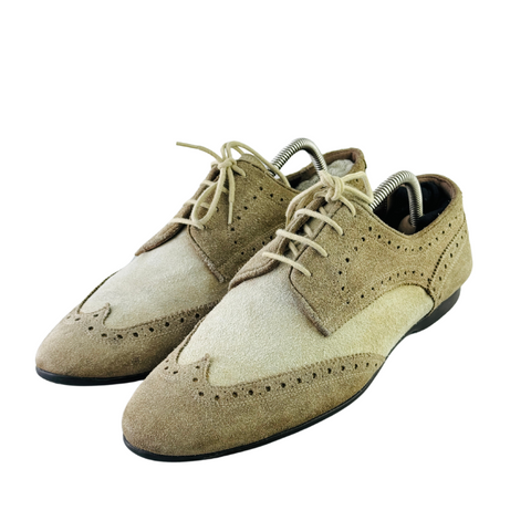 SEUDE LEATHER FORMAL SHOES